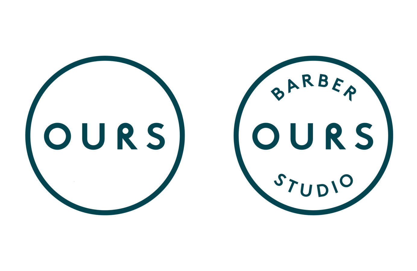 OURS Barber Studio Branding