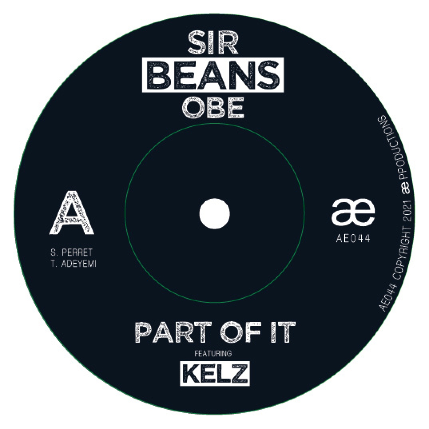 Sir Beans OBE 7" artwork