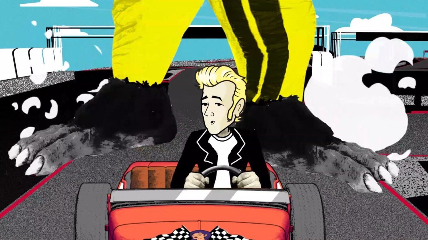 Brian Setzer - Checkered Flag (Official Music Video)