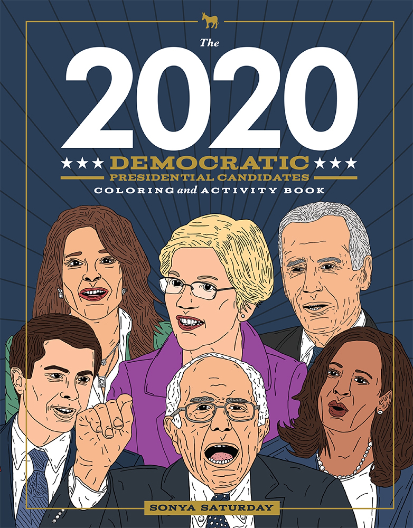 The 2020 Democratic Presidential Candidates Coloring and Activity Book