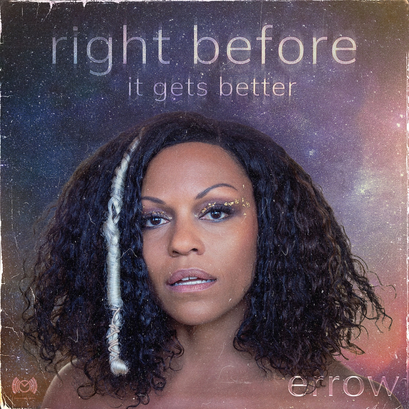 Cover Art for Errows debut Album "right before it gets better"