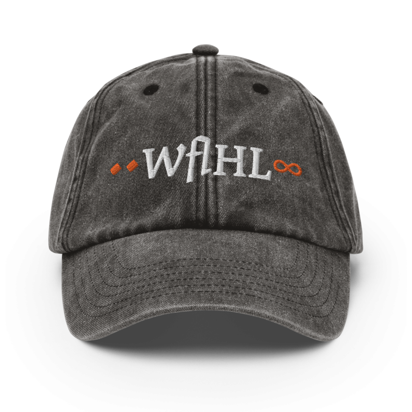Logo rebrand and merch launch for London duo WAHL