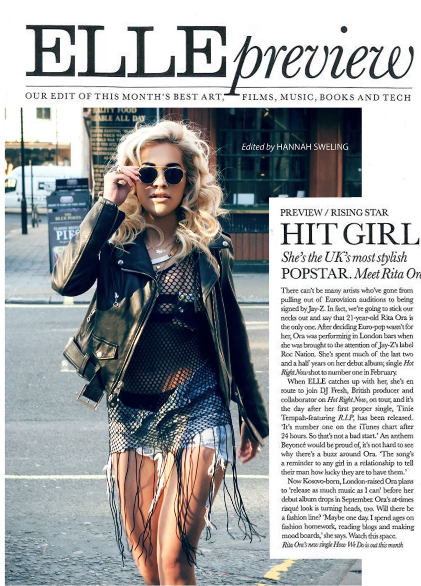 Rita Ora 'Press Shots' for Debut Album Release