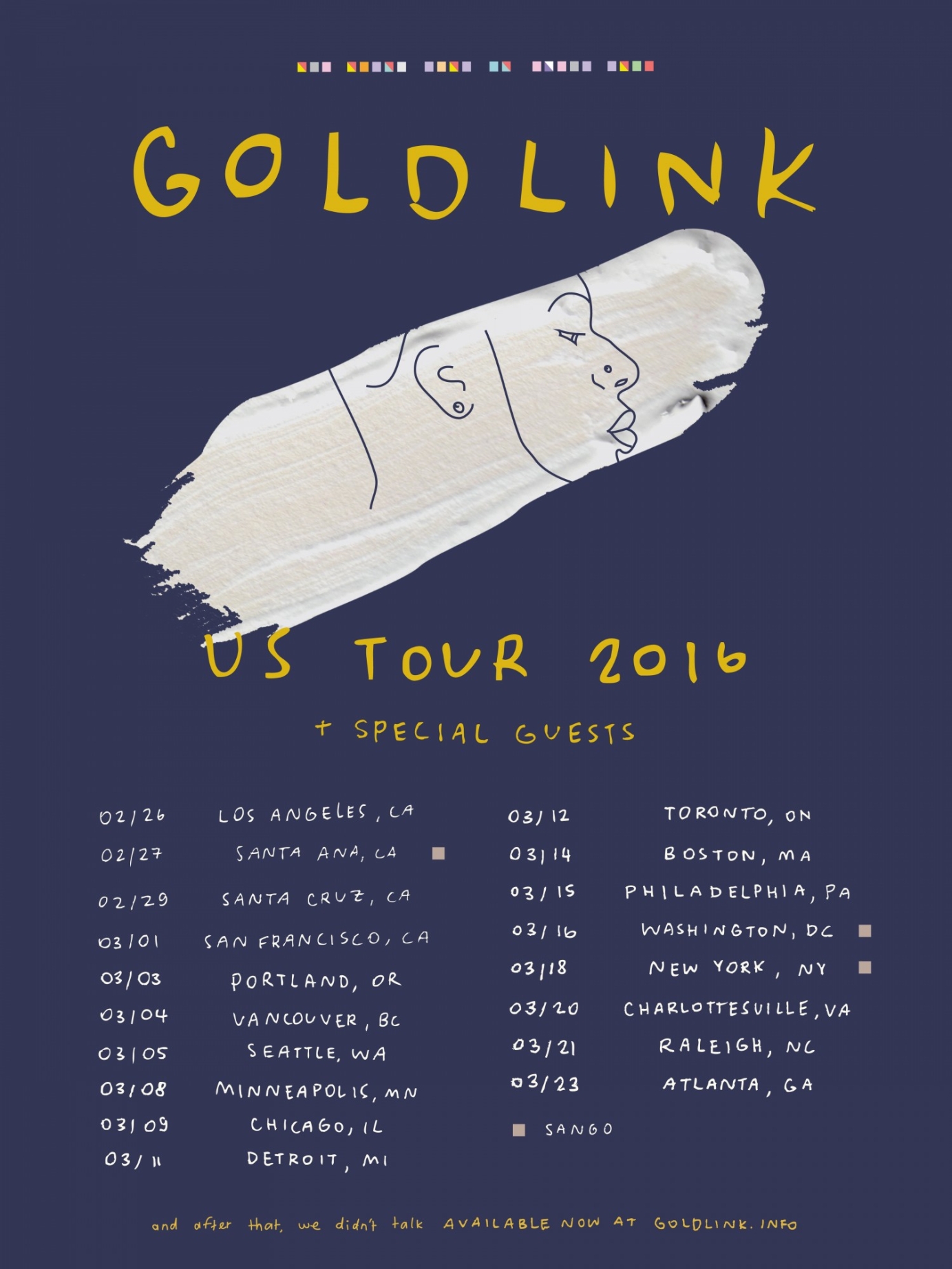 GoldLink "And After That, We Didn't Talk" Posters