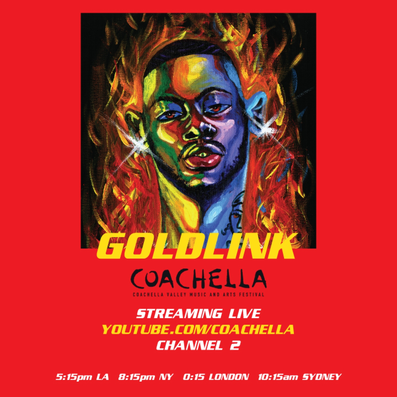 GoldLink "At What Cost" Posters