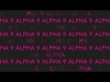 Preview image for the video "ALPHA 9 - All That I Can Visualiser".