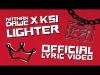 Preview image for the video "Nathan Dawe x KSI - Lighter [Official Lyric Video]".